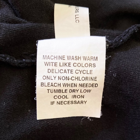 Girl’s size Large (10/12) Falls Creek black camisole with adjustable straps - Picture 7 of 7